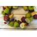 Sugared Fruit Wreath Candied Fruit Wreath Candied Glass Fruit Wreath Wall Decor   132728275327